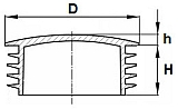 IDLK60 | &Oslash;60 geeignet f&uuml;r Wandst&auml;rke: 1,5&ndash;3,0 mm